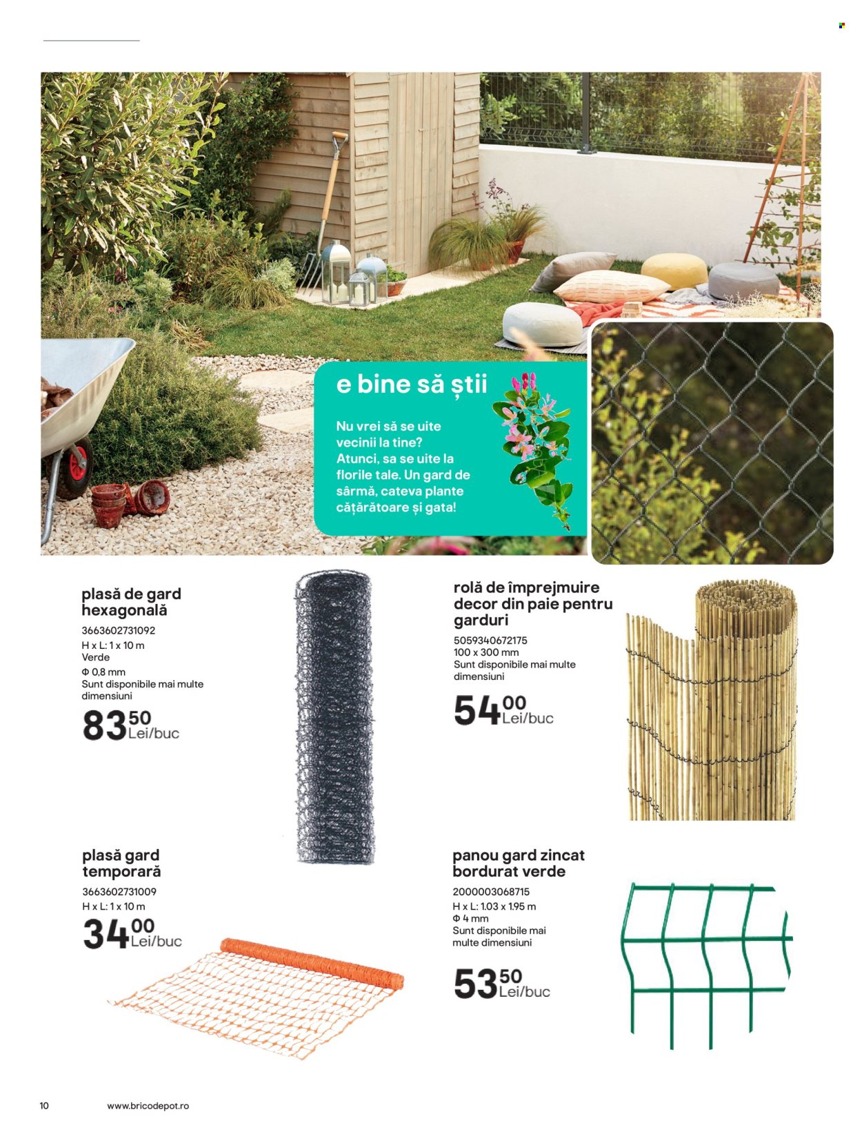Cataloage Brico Depot  - 23.05.2025 - 31.10.2025. Pagina 10. Pagina 10