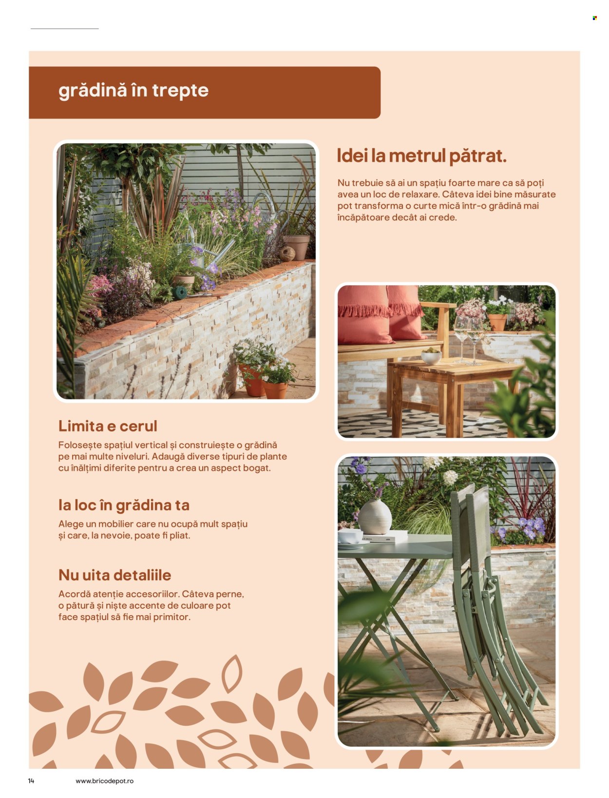 Cataloage Brico Depot  - 23.05.2025 - 31.10.2025. Pagina 14. Pagina 14