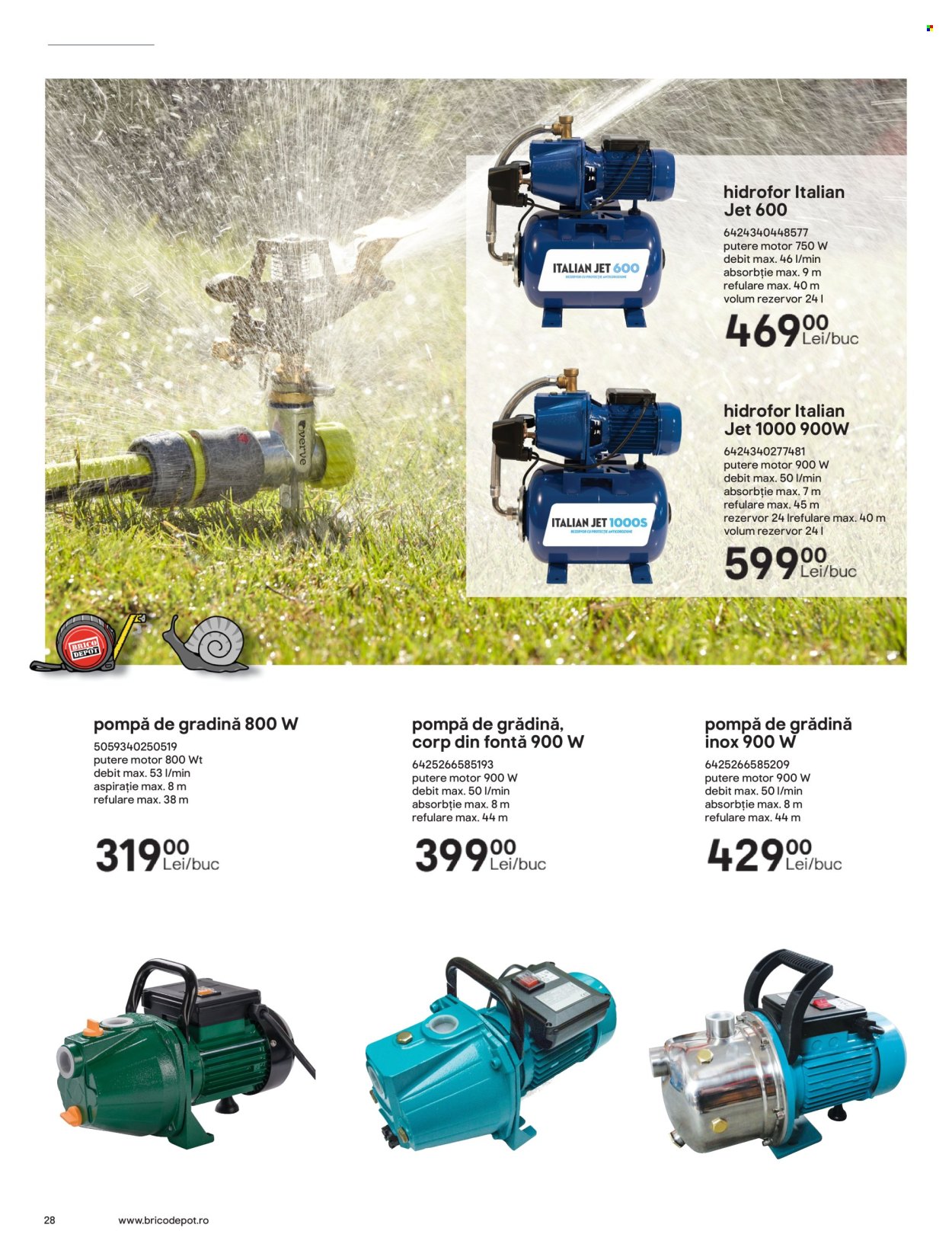 Cataloage Brico Depot  - 23.05.2025 - 31.10.2025. Pagina 28. Pagina 28
