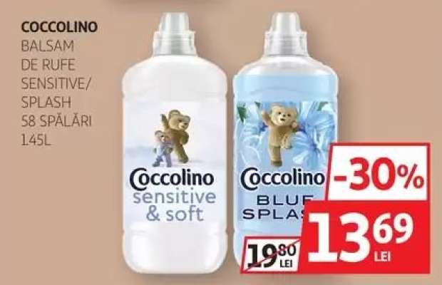 Coccolino Balsam de Rufe Sensitive/Splash