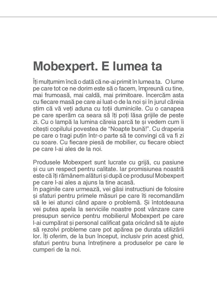 Cataloage Mobexpert . Pagina 2.