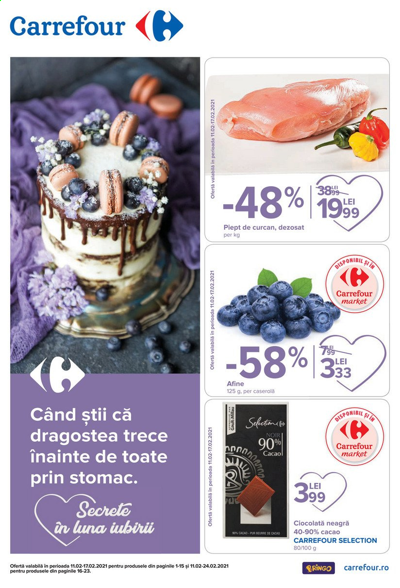 Cataloage Carrefour  - 11.02.2021 - 24.02.2021. Pagina 1.